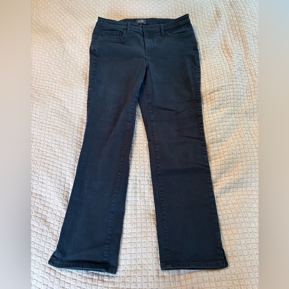 NYDJ Sheri Slim Lift Tuck Women’s Size 8 in Black - Picture 2 of 7